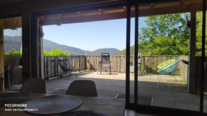 Chalet avec vue sur la vallée Saint-Maurice-Sur-Moselle